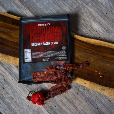 Carolina Reaper Beef and Bacon Jerky Bundle - The Pepper Pantry (Formerly Marie Sharp's)